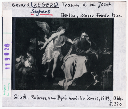 Vorschaubild Gerard Seghers: Traum des Hl. Josef. Berlin, Kaiser-Friedrich-Museum (Bode-Museum) 